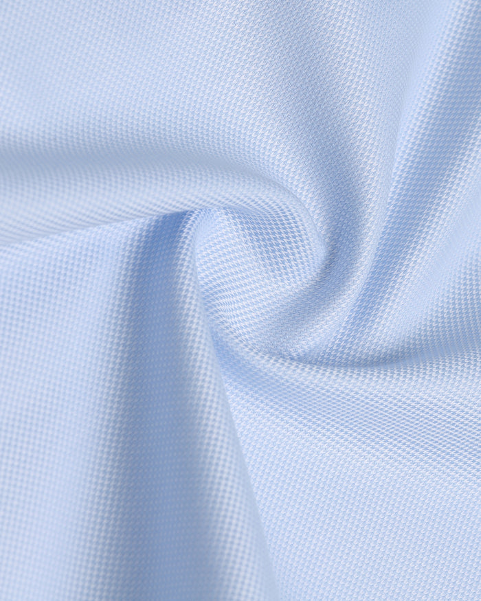 Light Blue Textured Shirt - Claron