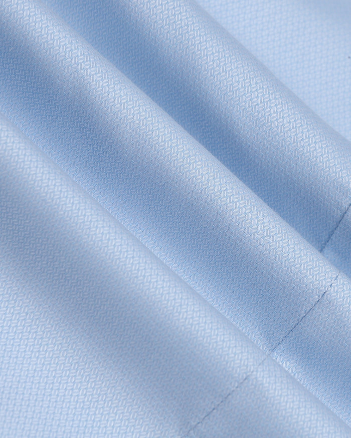 Light Blue Textured Shirt - Maky