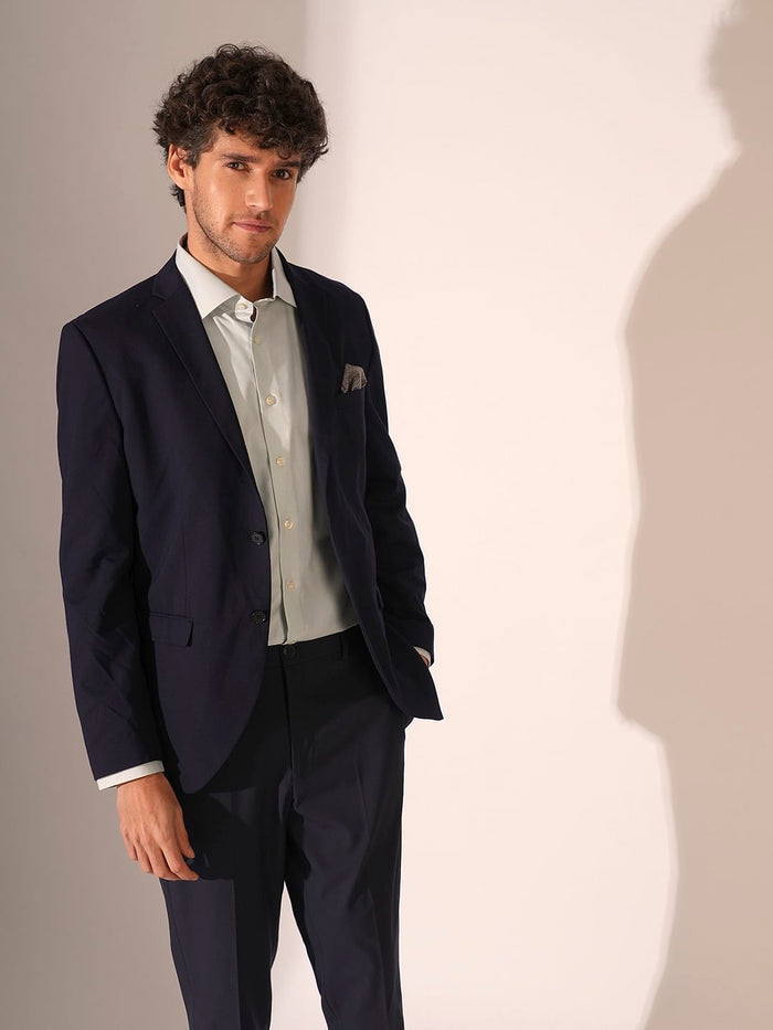 Light Green Slim Fit Formal Shirt