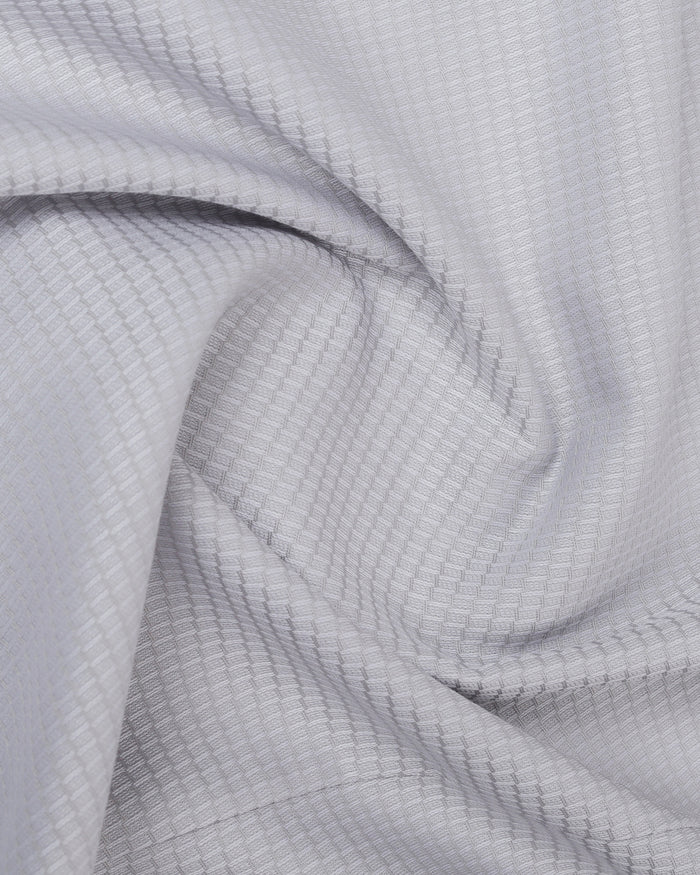 Light Grey Textured Shirt - Brice