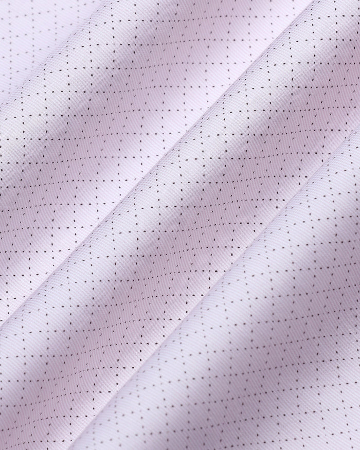 Light Pink Half Sleeve Printed Shirt - Cube