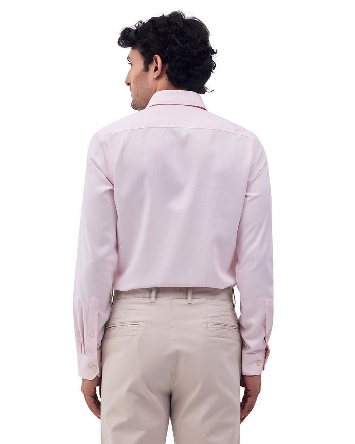 Light Pink Textured Shirt - Felder