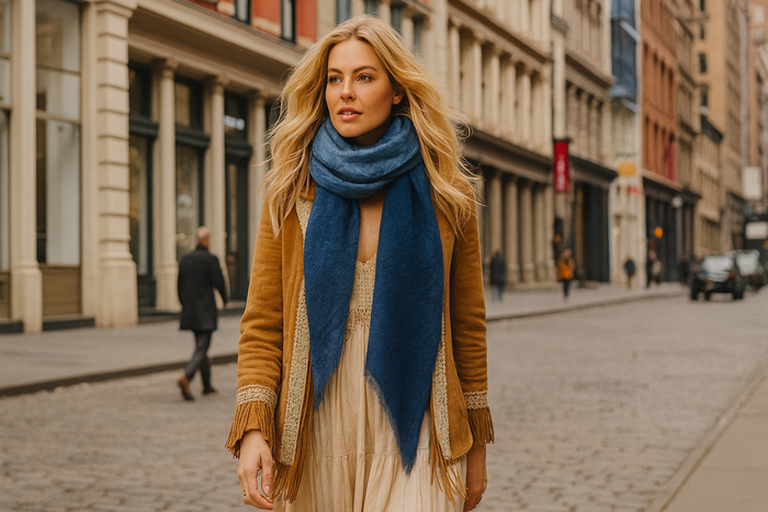 Lightweight Cashmere Scarf – Made in Spain scarf lushblissdip_banner_scarf