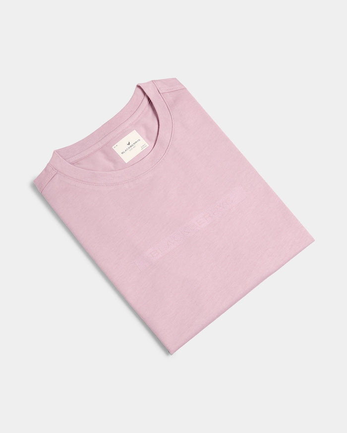 Lilac Crew Neck Printed T-Shirt - Marimo