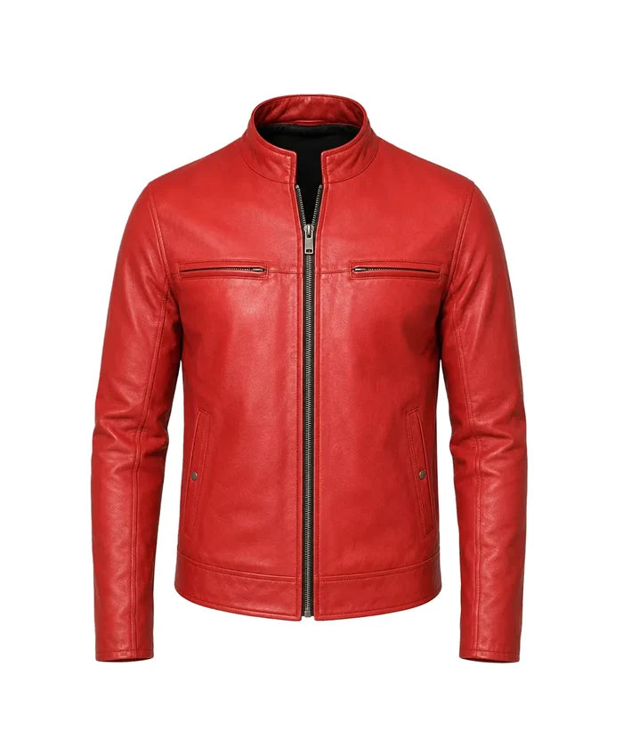 MatPat Red Leather Jacket - Official Signature Style