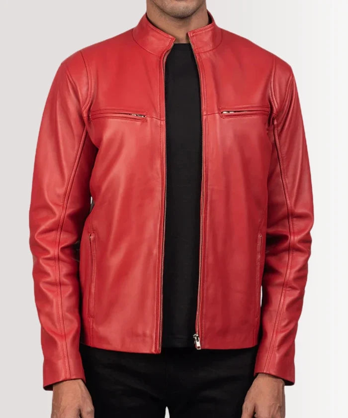 MatPat Red Leather Jacket - Official Signature Style