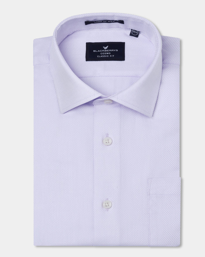 Mauve Textured Shirt - Quinn