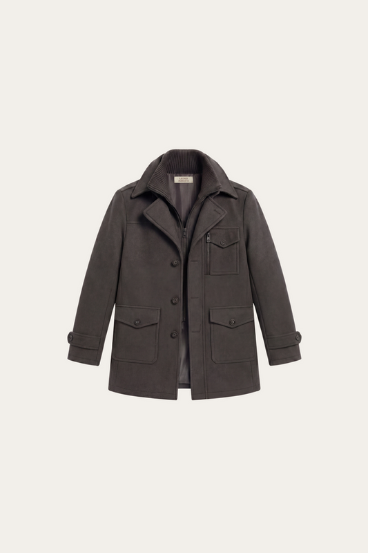 Melvin Field Coat Grey