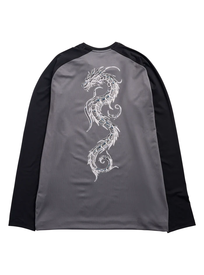 Product image of Men's Burton Roadie Base Layer Tech T-Shirt[Variant:Dragon / True Black]