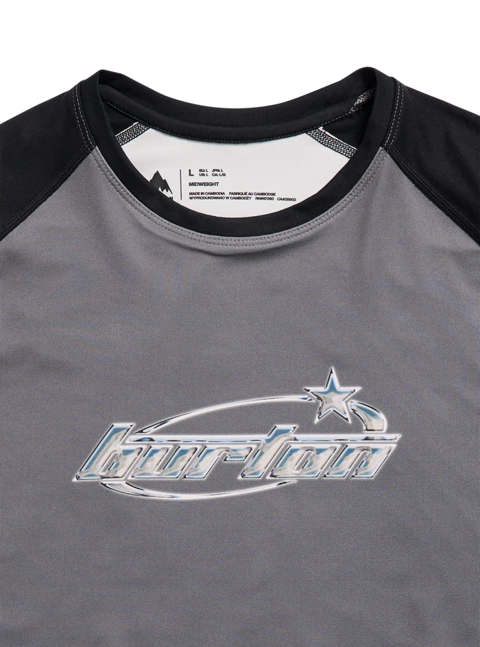 Product image of Men's Burton Roadie Base Layer Tech T-Shirt[Variant:Dragon / True Black]
