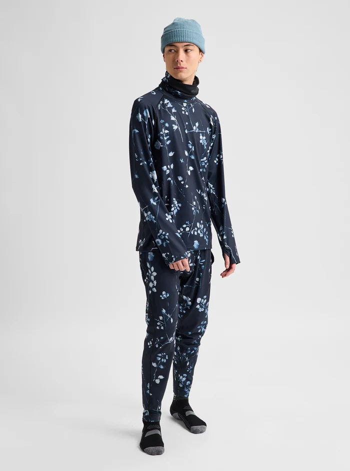 Product image of Men's Burton Synthetic Midweight Base Layer Long Neck[Variant:Cyanotype Floral]