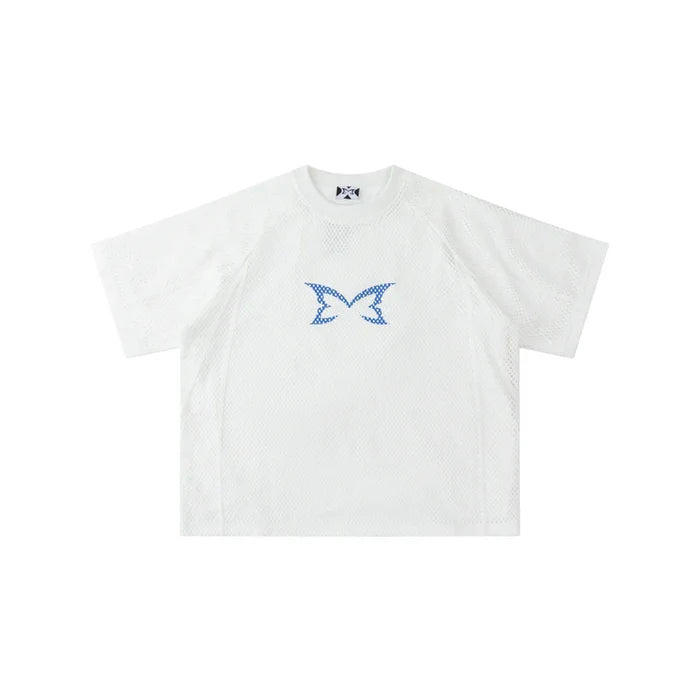 MERTRA Layered Mesh Jersey White