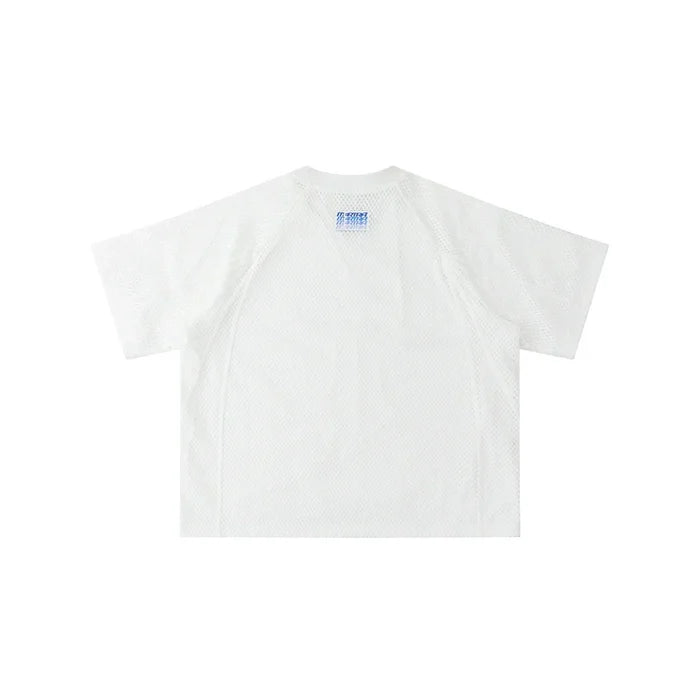 MERTRA Layered Mesh Jersey White