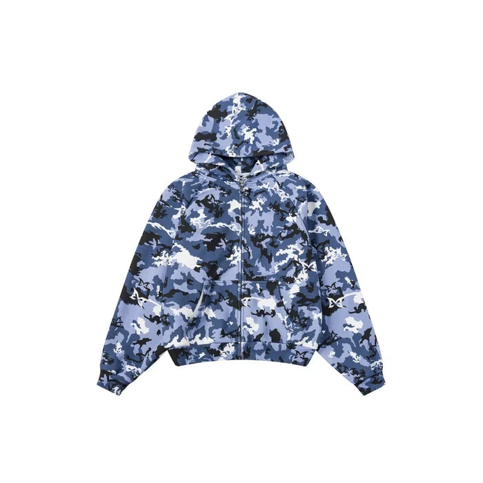 MERTRA Terrain Zip Hoodie Blue
