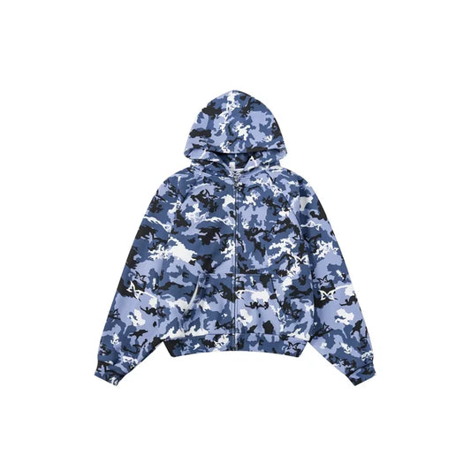 MERTRA Terrain Zip Hoodie Blue