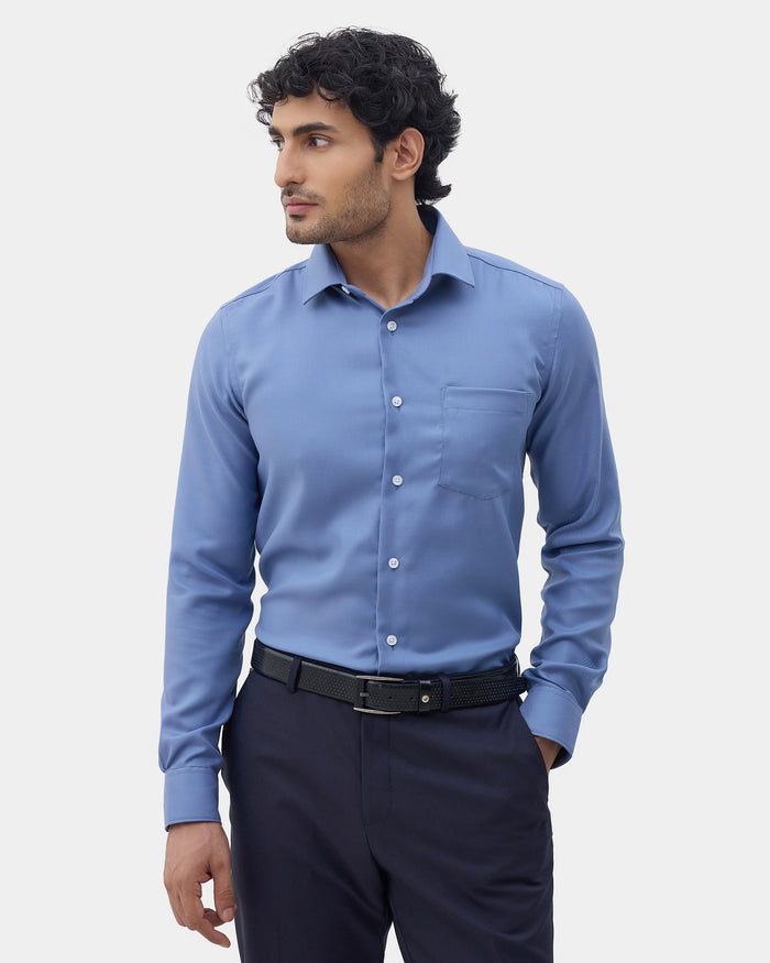 LONG SLEEVE INDIA FIT STRUCTURE SHIRT