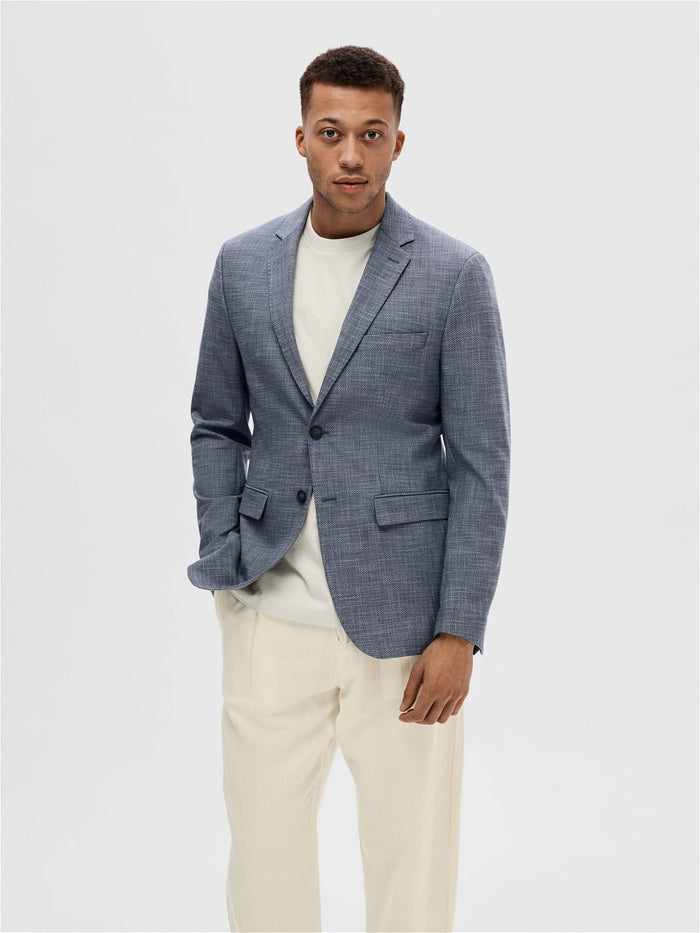 Nautical Blue Structured Blazer