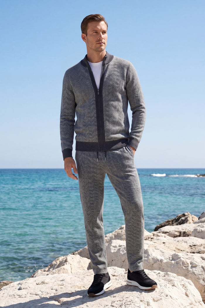 Neroli Zip Set Grey