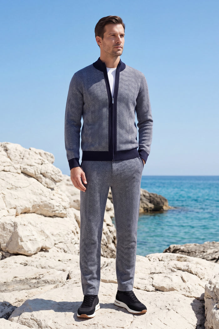 Neroli Zip Set Navy