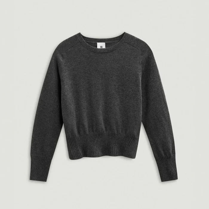 Dark gray sweater on a light gray background | Lead