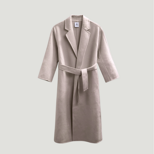Beige robe on a light gray background | Lead
