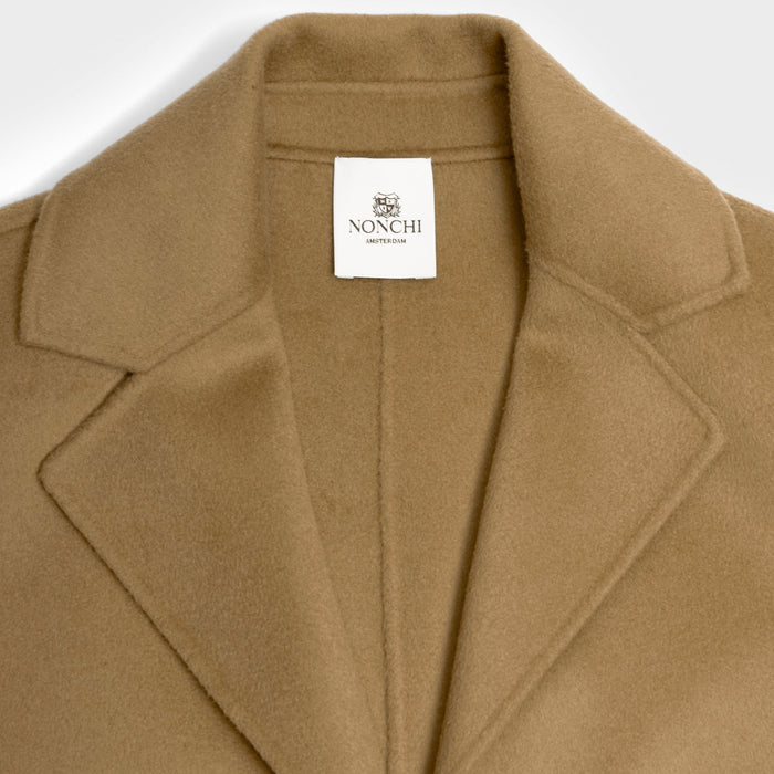 Viki Short Coat in Fawn