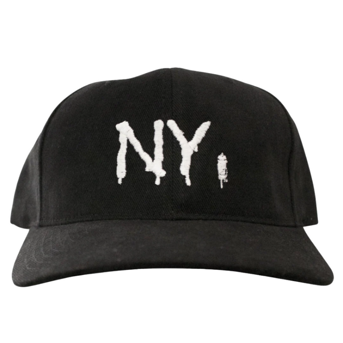 NY Spray Paint 6 Panel Hat