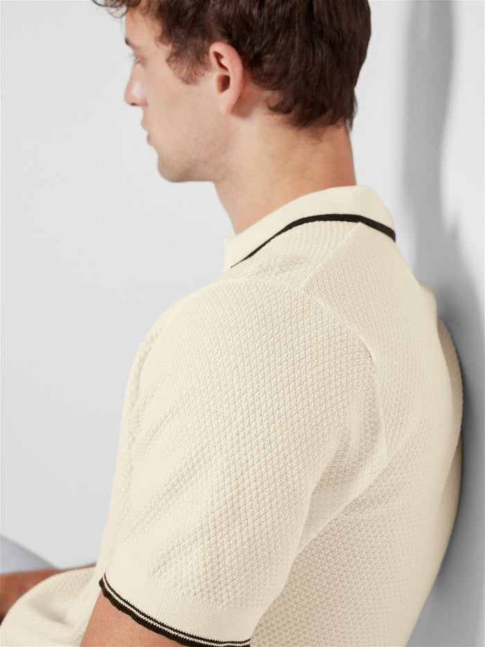 Off-White Knit Polo T-shirt