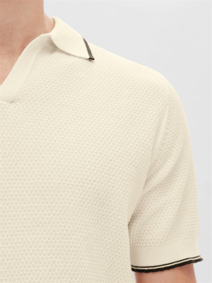 Off-White Knit Polo T-shirt