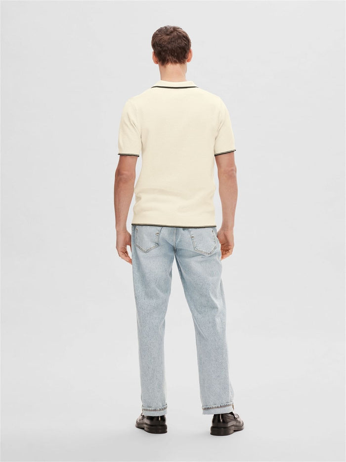 Off-White Knit Polo T-shirt