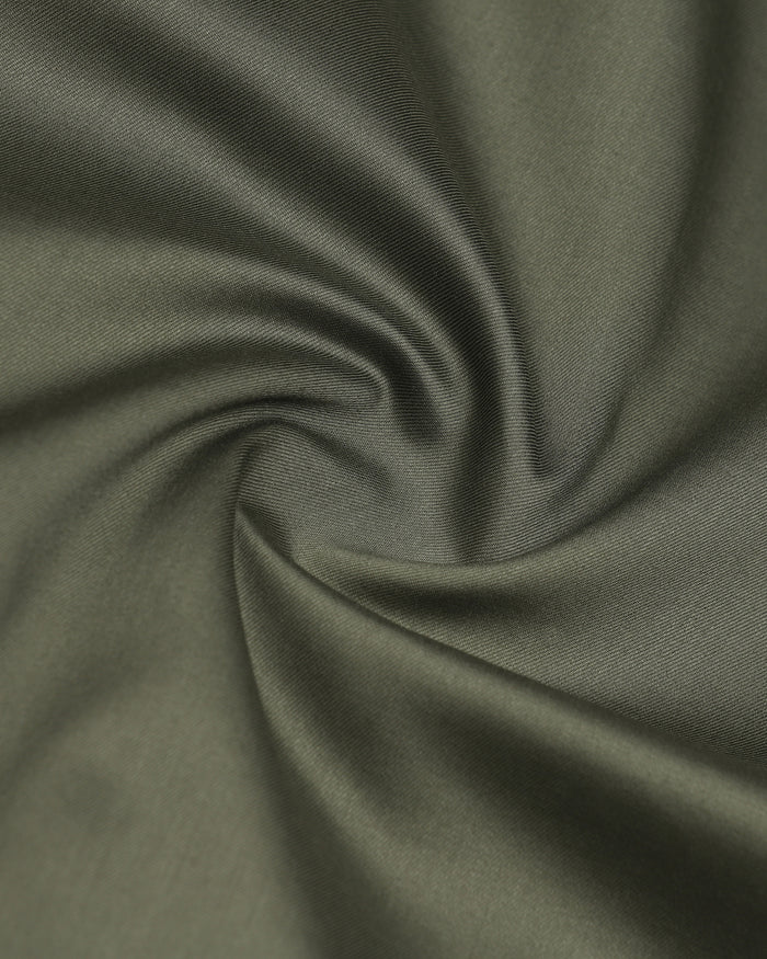 Olive Solid Shirt - Roger