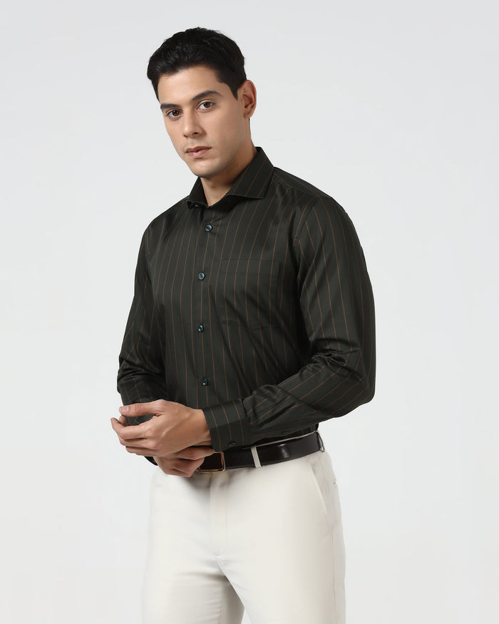 Olive Stripe Shirt - Route