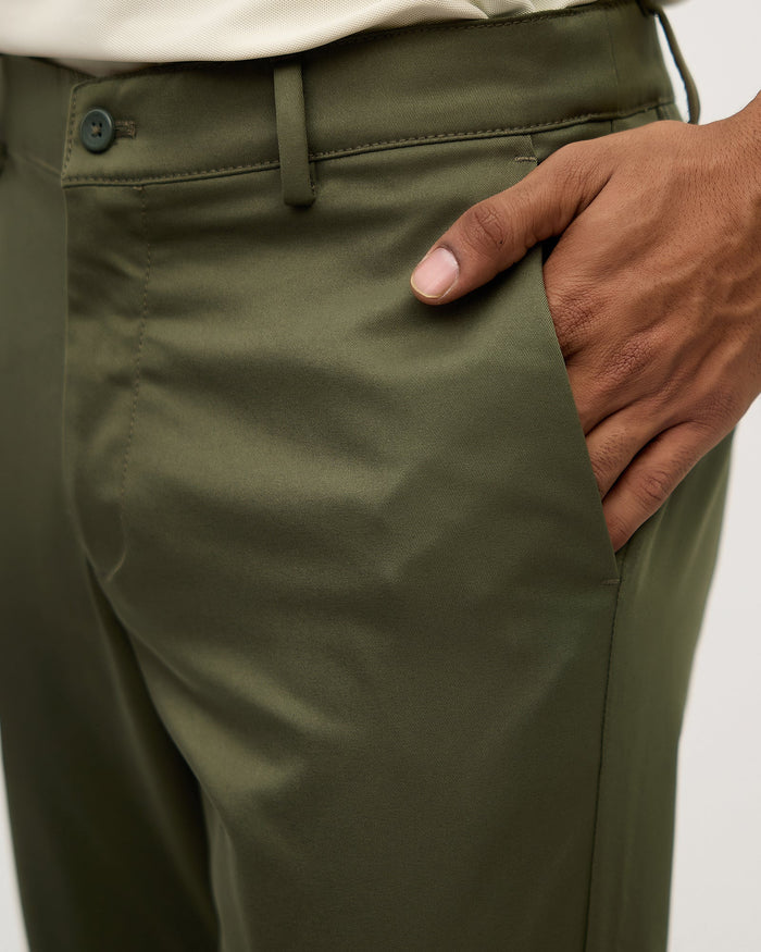 Olive TechPro Textured Khakis - Draken