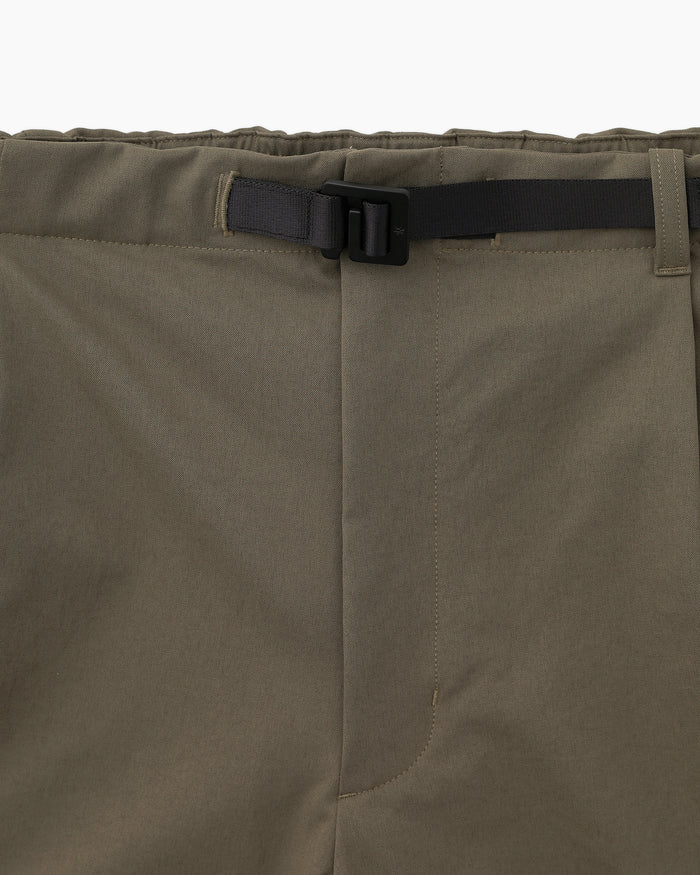 One Tuck Tapered Stretch Pants Sand Land
