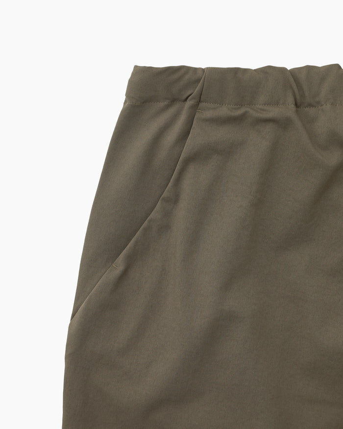 One Tuck Tapered Stretch Pants Sand Land