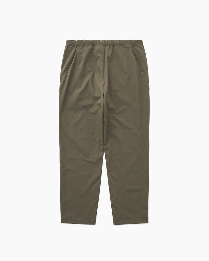 One Tuck Tapered Stretch Pants Sand Land