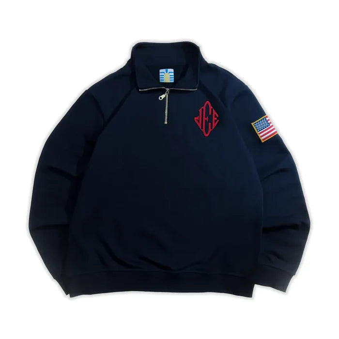 Original Epstein Quarter Zip - Navy Blue