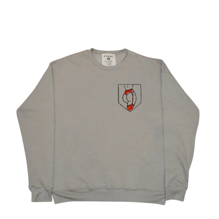 Oversized Look But Don't Touch Sweatshirt