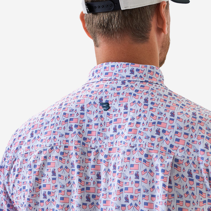 Performance Button Up - Old Glory