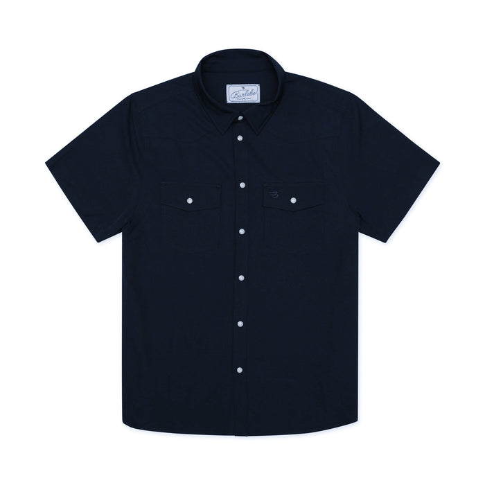 Performance Western Shirt - Navy