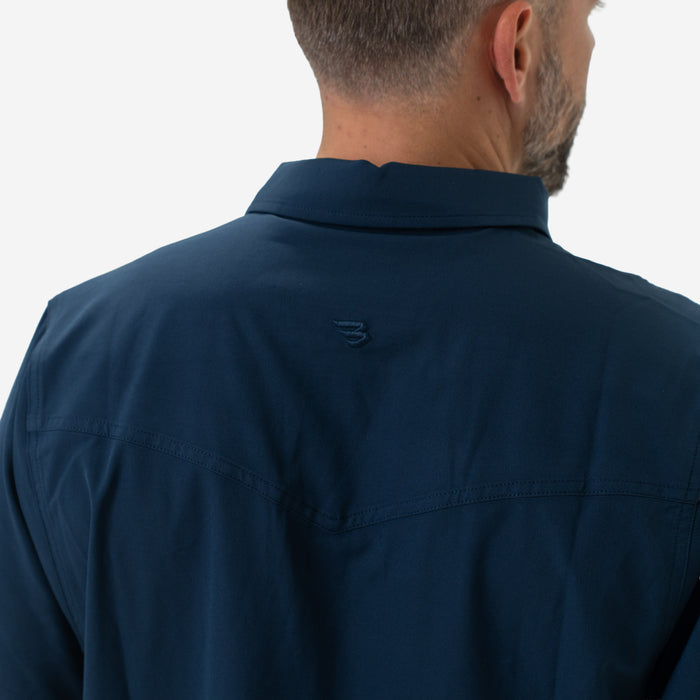 Performance Western Shirt - Navy