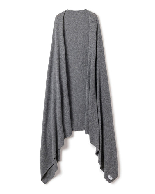 Gray poncho on a white background | Lead