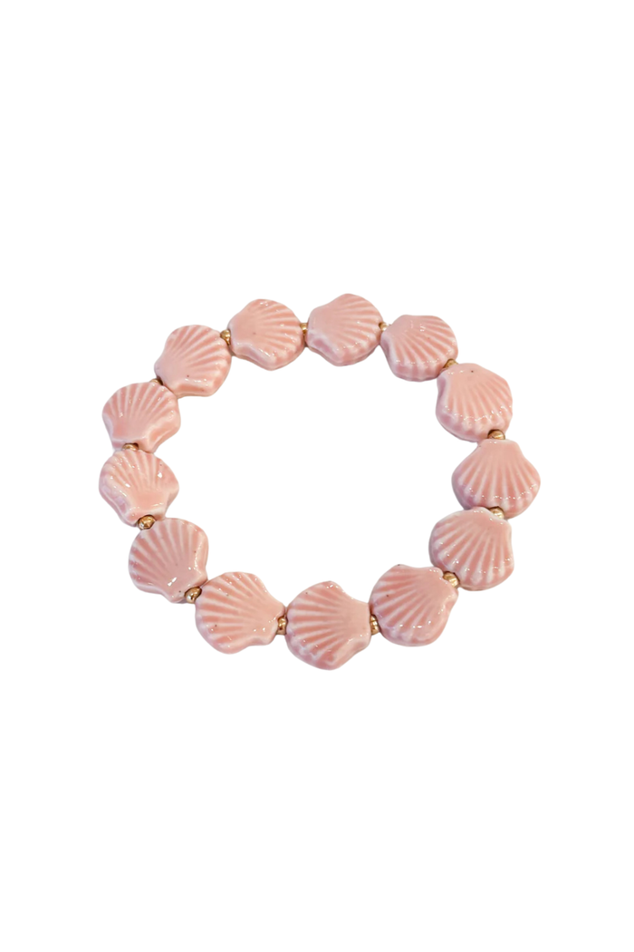 Pink Seashell Bracelet