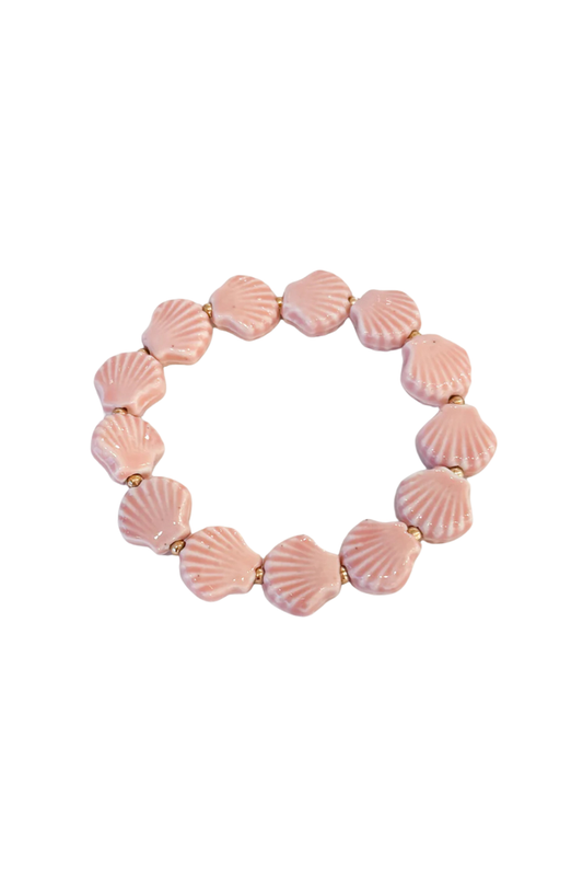 Pink Seashell Bracelet
