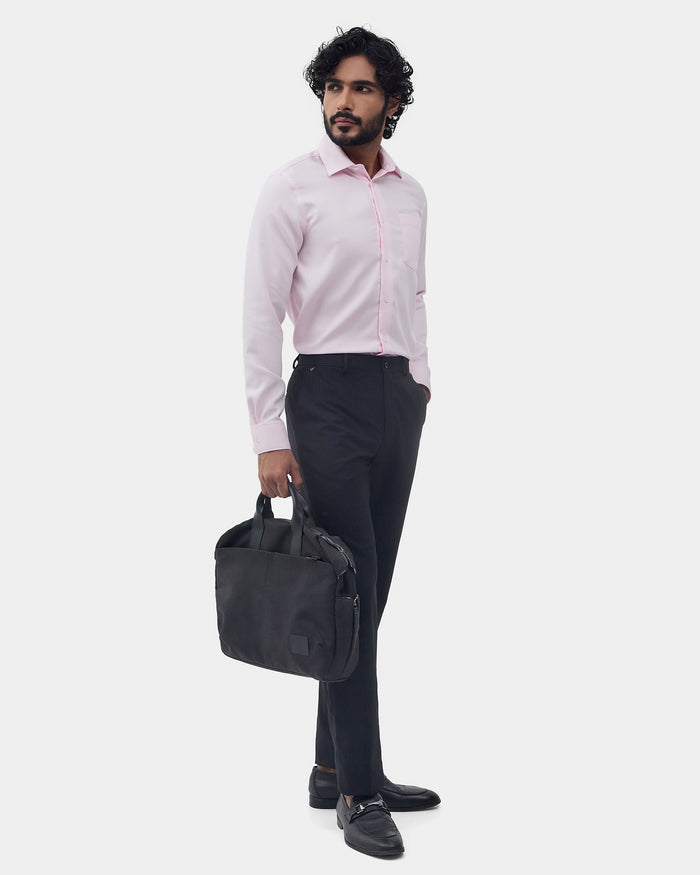 Pink Textured Shirt - Claron