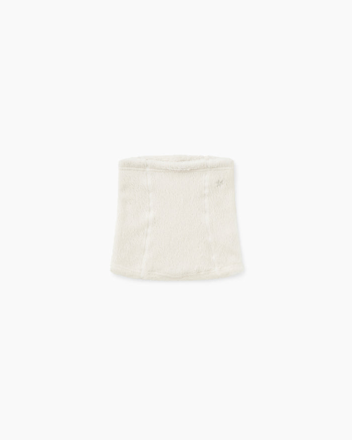 POLARTEC High Loft Fleece Neck Warmer Ivory