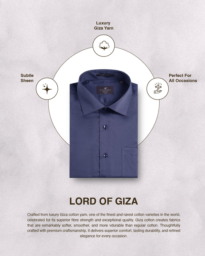 Purple Solid Shirt - Roger