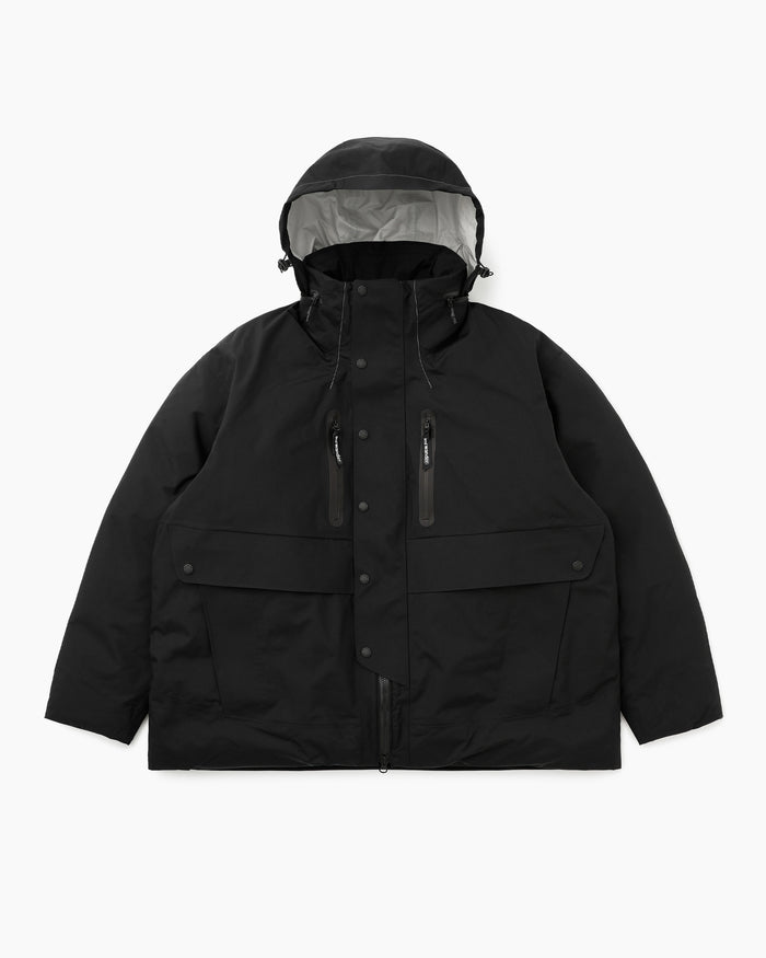 Rain Proof Down Jacket Black