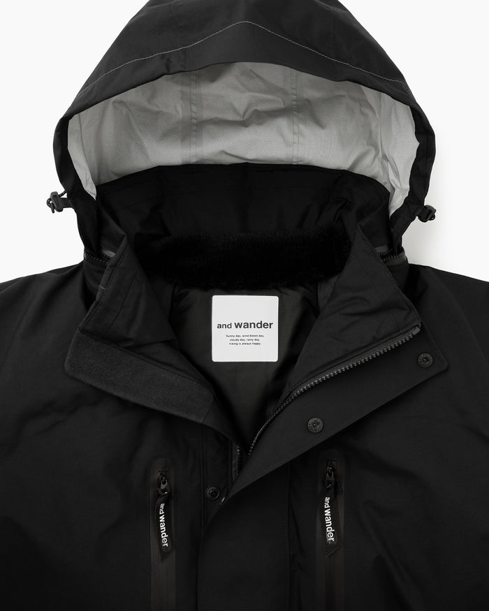 Rain Proof Down Jacket Black