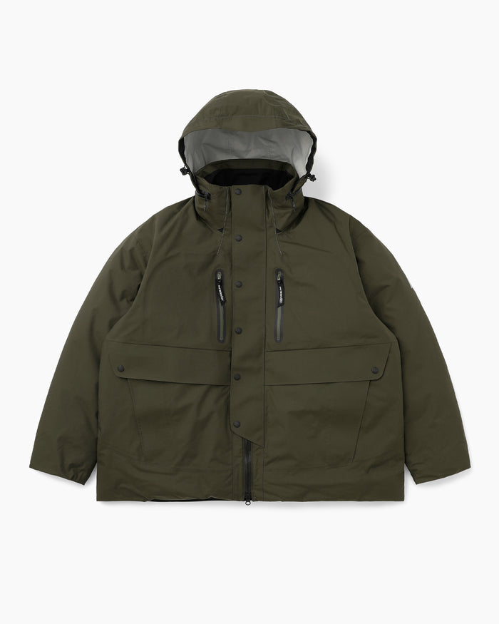 Rain Proof Down Jacket D.Khaki